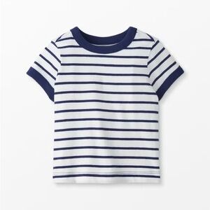 HANNA ANDERSSON | Baby Striped Tee In Cotton Jersey